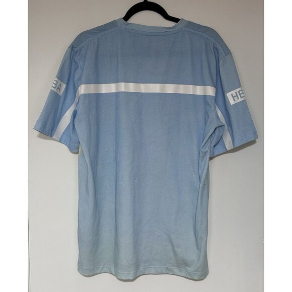 Hood By Air HBA Blue 1969 Short Sleeve Tshirt Size Large Mens Rare - Picture 4 of 9